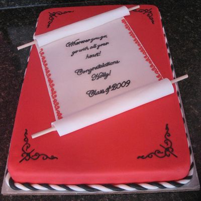 Graduation Scroll