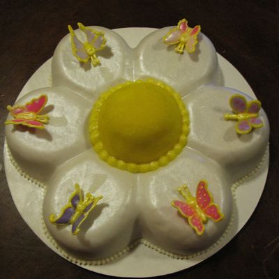 Flower And Butterflies