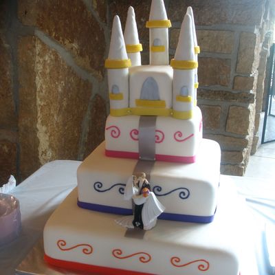 Castle Wedding Cake
