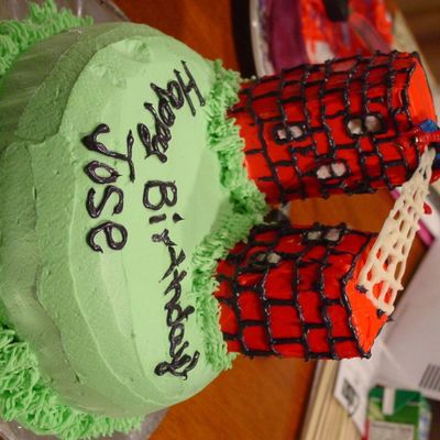 Spiderman Cake