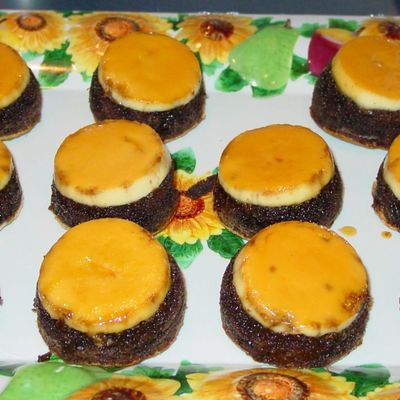 Chocoflan Cupcakes