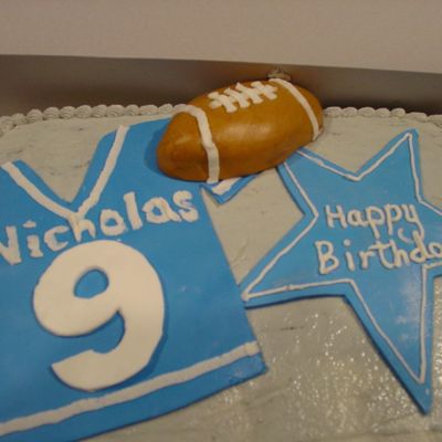 Cowboys Birthday Cake
