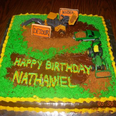 John Deere Tractor Cake