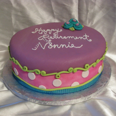 Nonnie's Retirement Cake