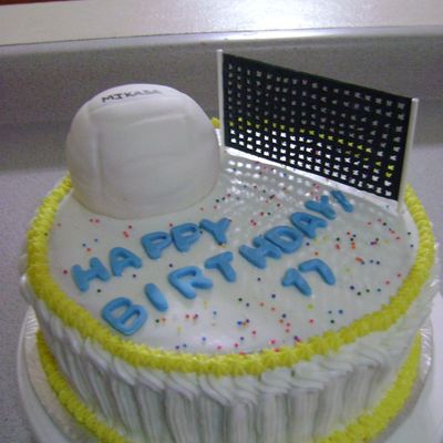 Volleyball Cake