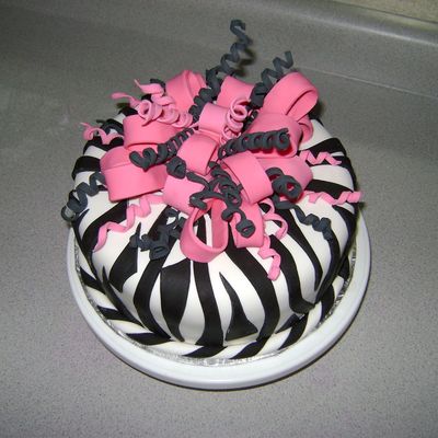 Zebra Cake