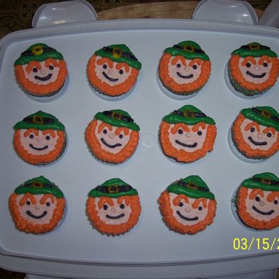 St Pat's Cupcakes