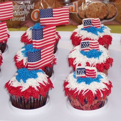 4Th Of July Cupcakes