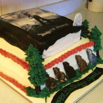 Twilight Series Cake