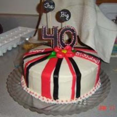 40Th Birthday Cake