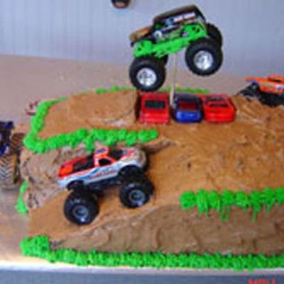Monster Truck Cake