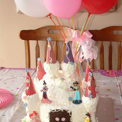 Princess Castle Cake
