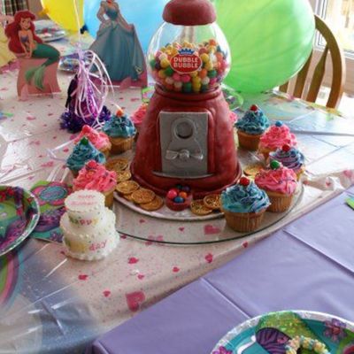 Gumball Machine Cake
