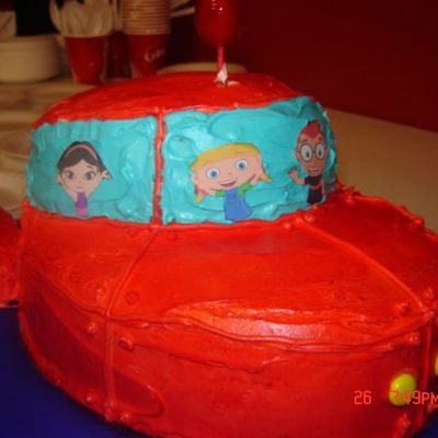 Little Einstein Rocket Cake