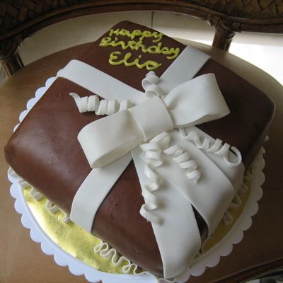 Chocolate Birthday Cake Gift