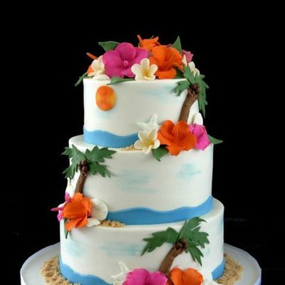 La Quinceanera Cake In Luah Theme