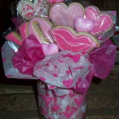 Pink Valentine Hearts