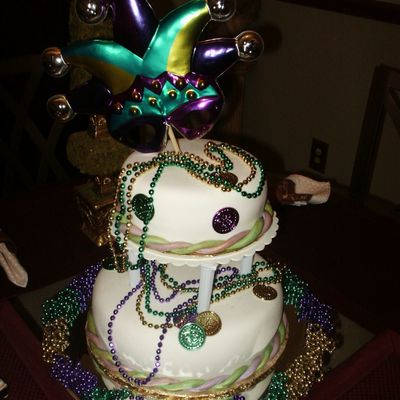 Mardigras Cake