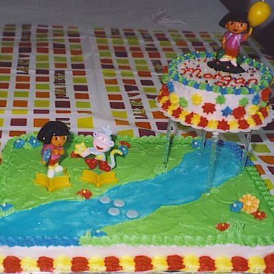 Dora The Explorerr Cake