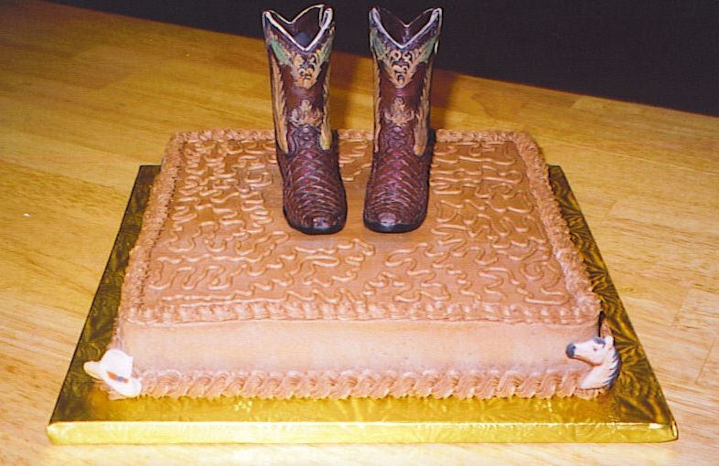 Cowboy Groom's Cake