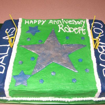 Dallas Cowboy Cake