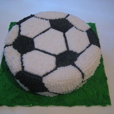 Soccer Ball Cake