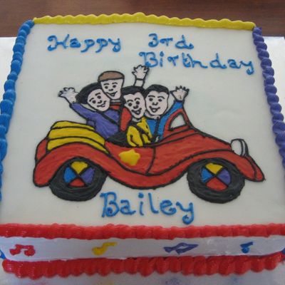 Wiggles Birthday Cake