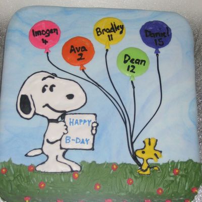 Snoopy And Woodstock