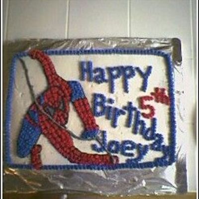 Spiderman Cake