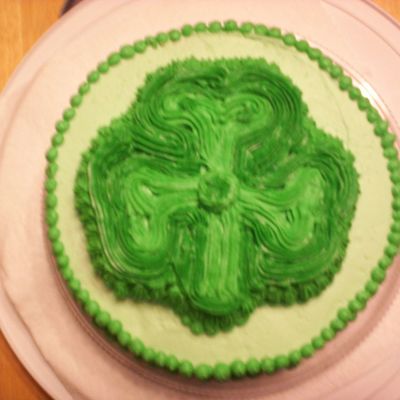 Shamrock Cake