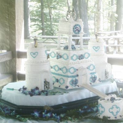 Medeival Castle Wedding Cake
