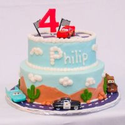 Disney Car's Cake