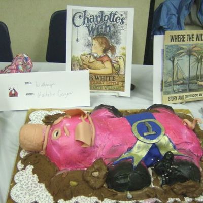 My Grandaughter Kaitelins First Cake