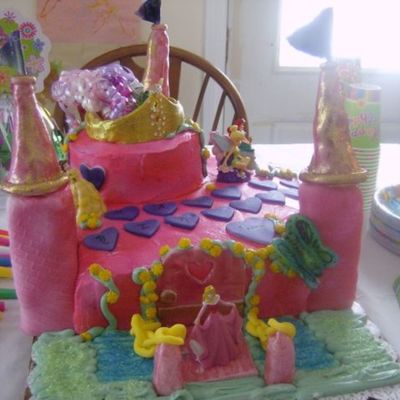 Princess Castle Cake
