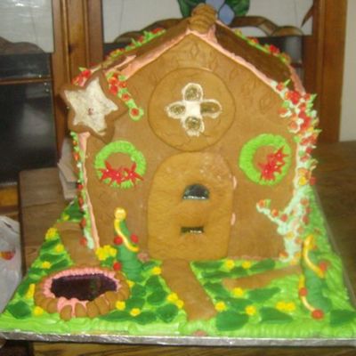 Tuscan Style Gingerbread House