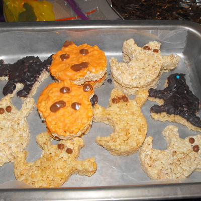 Decorated Rice Krispie Treats