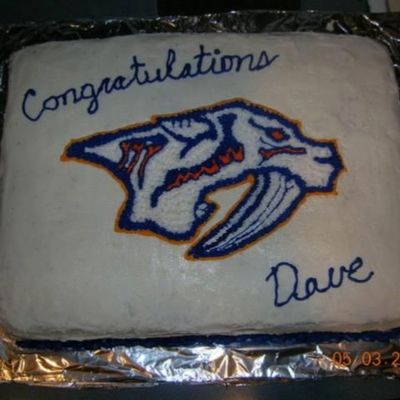 Predators Birthday Cake