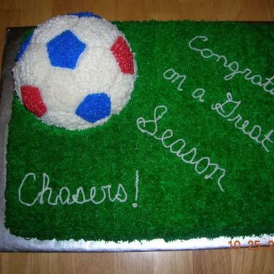 End Of Season Soccer Party Cake