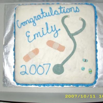 Nursing Graduation Cake