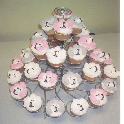 Poodle Cupcakes