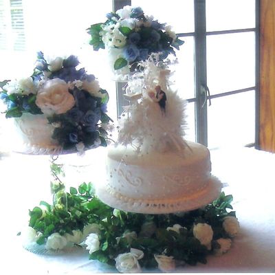 Seperate Wedding Cakes