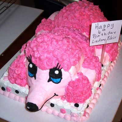 Poodle Cake