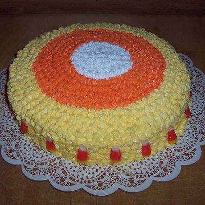 Candy Corn Cake