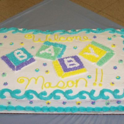 Baby Shower Cake