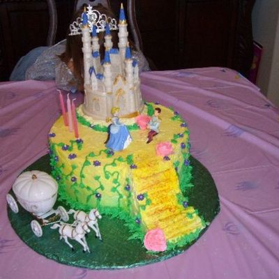 Cinderella Birthday Cake