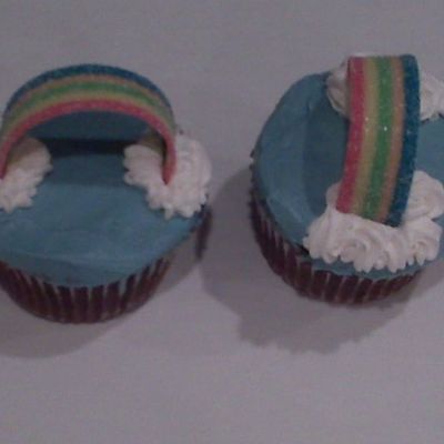 Rainbow Cupcakes