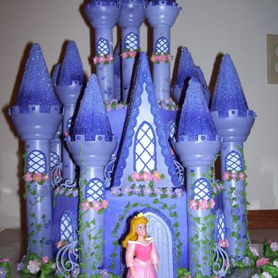 Purple Enchanted Castle