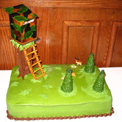 Deer Stand Cake