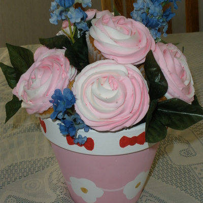 Rose Cupcake Bouquet