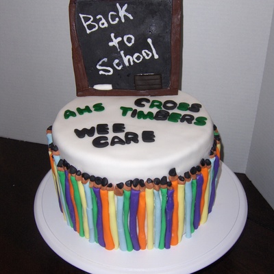 Back To School Cake